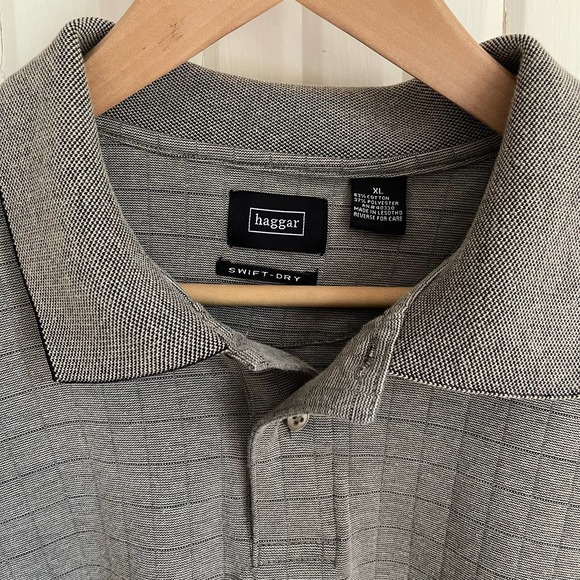 Haggar SwiftDry Golf Polo Shirt Mens XL - Picture 2 of 4